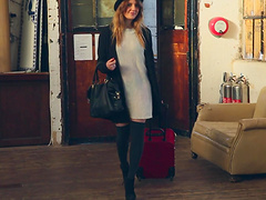 Samantha Bentley moans while her trimmed puss is being licked