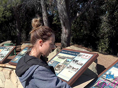 Summer Vixen enjoys while getting fingered in the car - POV