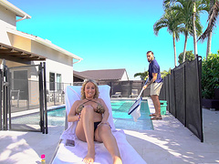 Quinn Waters with natural tits moans while being fucked hard