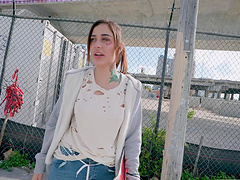 Chanel Brooks moans while her dripping pussy is being licked