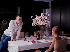 Tiffany Tatum moans while getting fucked by her rich lover