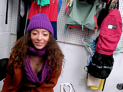 Brunette Amber Summer enjoys while being fucked in the office