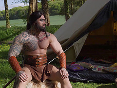 Outdoor FFM threesome with blonde Peta Jensen & Aruba Jasmine