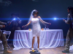 Rough MMF threesome with a brunette babe - Veronica Avluv