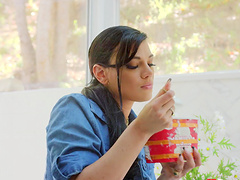 Mona Azar enjoys while getting fucked by her dirty hubby