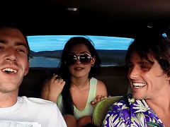 Rough dicking on the bed with good looking Katrina Jade - HD