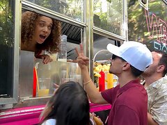 Rough dicking in the kitchen with gorgeous Willow Ryder  - HD