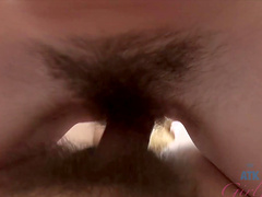 Tattooed cutie shares a hard pecker wit ha friend in POV