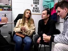 Video of chubby Natasha Nice sharing a dick with sexy Kenzie