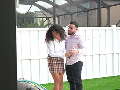 Peter Green and Skyla Sun in intense, passionate action