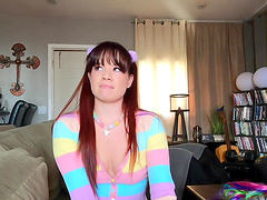 Alison Rey gets her pussy full of cum in a passionate session.