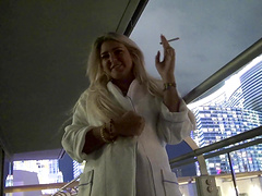 Me and my gf Kitty have a little fun in the bedroom with James Deen.