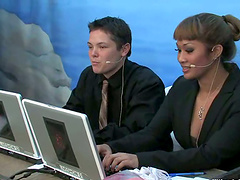 Tattooed Blonde Gets Her Holes Punched During A Female Wrestling Final!