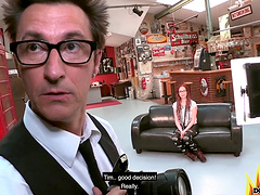 The hipster glasses and pigtails make Jezzi Cat look like a nerd, but she's not.