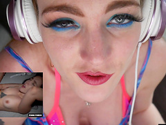 Zoe Doll enjoys while getting fucked hard by her lover - HD