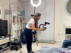 Behind the scenes of Avery Jane’s erotic photo shoot with Dan Ferrari.