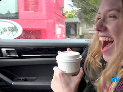 Blonde roommate Kallie Taylor loves posing nude for the camera