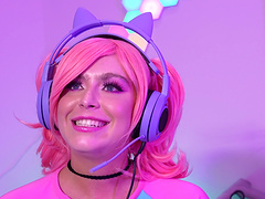 Nicky Rebel, Leana Lovings, Krissy Knight in a hot threesome action