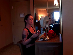 Me and my chubby wife Melina Mason in hot interracial action