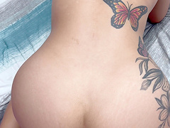 Bianca Bangs gets her tight pussy railed in steamy action