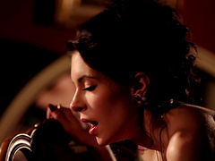 Anna De Ville and Brittany Bardot enjoy licking each other's cunts