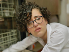 Beautiful brunette gets pucked in cowgirl position and then gets a facial.