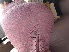 The couple enjoy intimate moments in the bathroom with big natural tits.