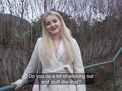 Gorgeous Eliza Eves doesn't mind sucking and fucking for money