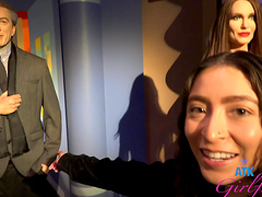 Amateur video of cute girlfriend Amber Summer getting naughty