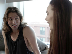 Stunning babe Kiki Vidis wants a cock in her mouth and pussy