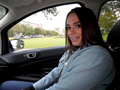 Sexy Sophia Burns moans during rough dicking in HD POV video