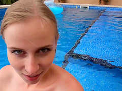 Sirena Sweet gets her pussy eaten and fucked by two guys