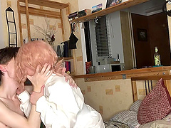 Nylon sex with a nice ass and sexy lingerie