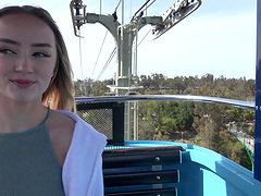 Homemade video in POV with Maria Kazi getting fucked on the bed