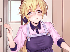 Amazing blonde slut bounces her wet pussy on a thick pecker