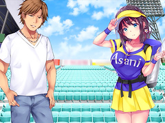 Kinky anime cheerleader wants more than just one hard dick