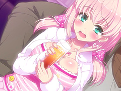 Nothing makes this busty anime girl happier than sucking a dick