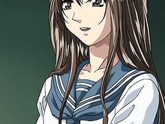 Sweet redhead girl gets on top of a guy and rides his dick