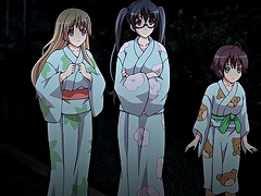 Fake tits babes drop their panties to seduce a dude - Hentai