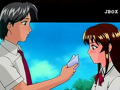 Closeup Hentai video of a sexy babe playing with toys and cocks