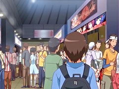 Hardcore fucking in this hentai video with a sexy blue eyed girl