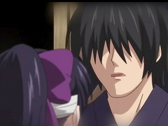 Lovely brunette chick takes a big delicious cock in her mouth