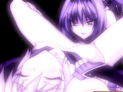 Horny anime slut gets her wet pussy eaten out by a friend