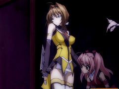 Horny anime slut gets her wet pussy eaten out by a friend