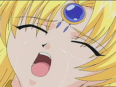 Blonde sweetie loves when a guy plays with her big round boobs