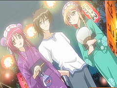 Sweet anime cutie spreads her legs and takes it in her pussy