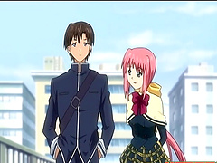 Slut with red hair couldn't resist drooling on a hard cock