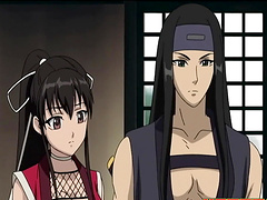 Two naughty anime chicks love licking each other's pussies