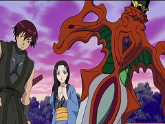 Two naughty anime chicks love licking each other's pussies