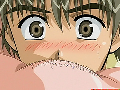 Asian cartoon porn with a busty babe getting fucked balls deep